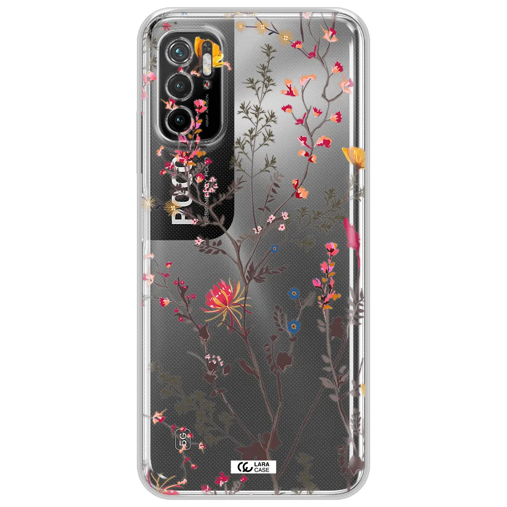 Miniature Flower Xiaomi Poco M3 Pro Clear Tpu Case