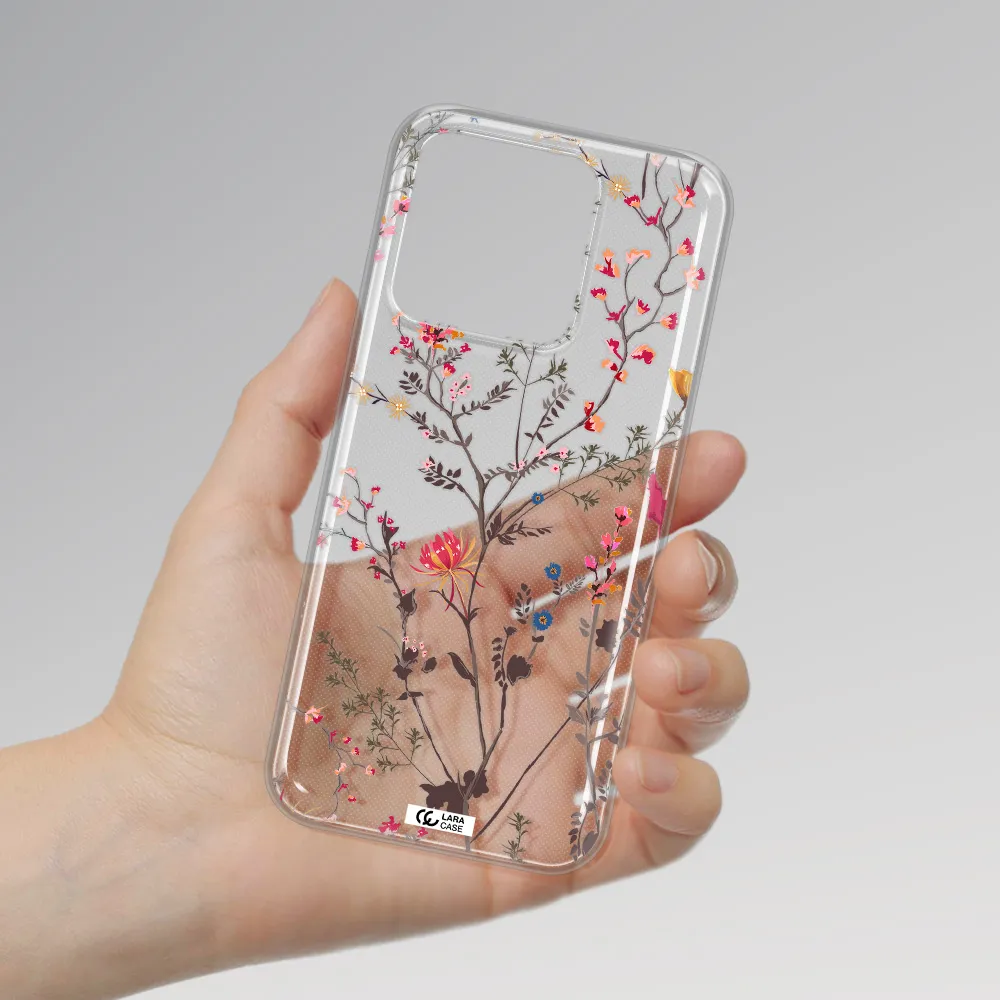 Miniature Flower Xiaomi Redmi 10A Clear TPU Case