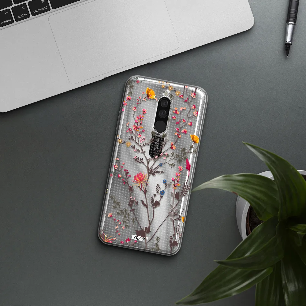 Miniature Flower Xiaomi Redmi 8 Clear Tpu Case