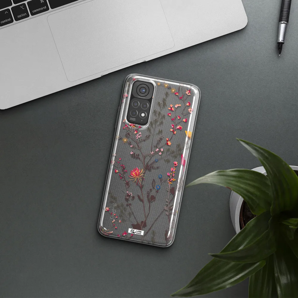 Miniature Flower Xiaomi Redmi Note 11 Clear TPU Case