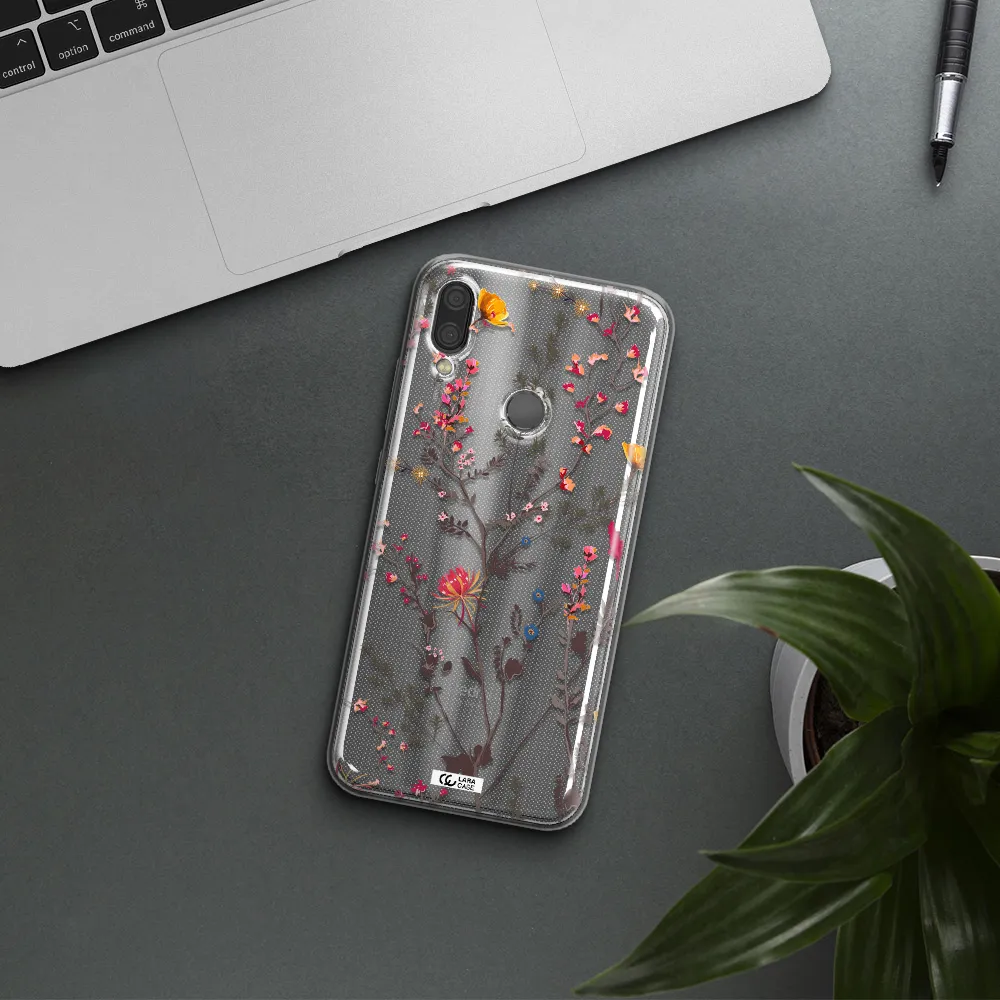 Miniature Flower Xiaomi Redmi Note 7 Clear TPU Case
