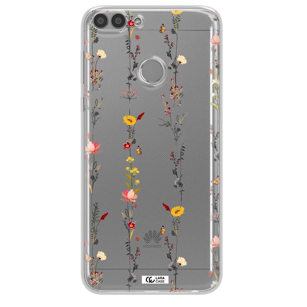 Parallel Flower Huawei P Smart 2017 Clear TPU Case
