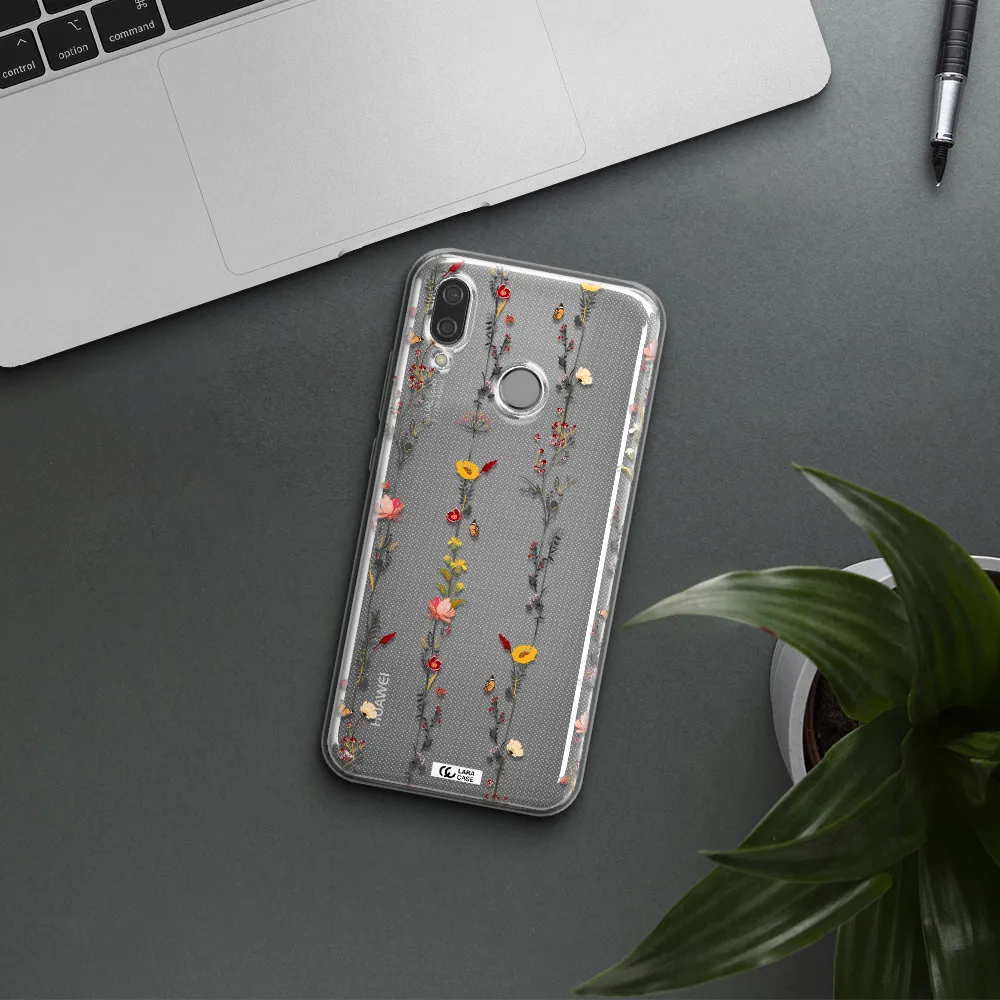Parallel Flower Huawei P20 Lite Clear TPU Case