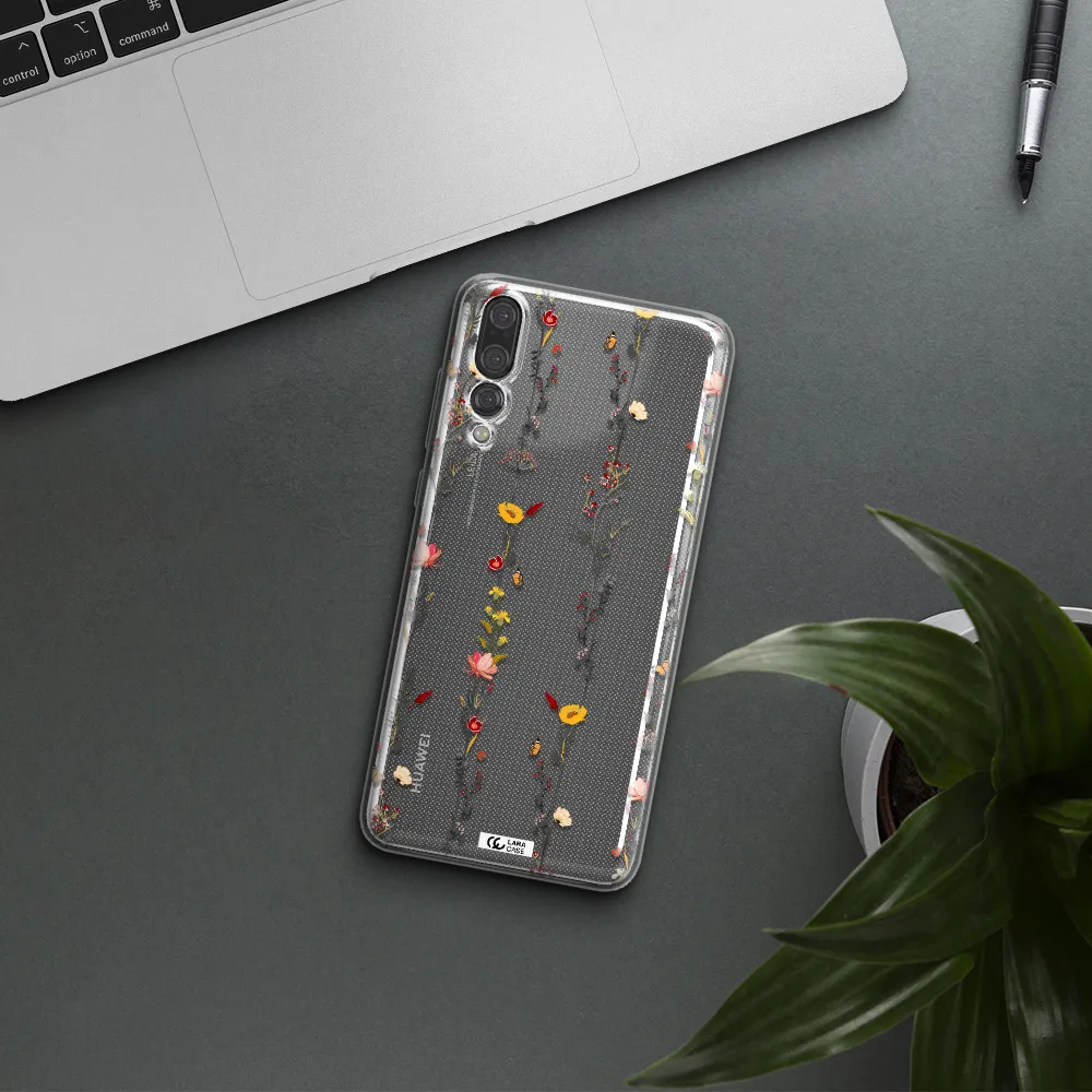 Parallel Flower Huawei P20 Pro Clear TPU Case