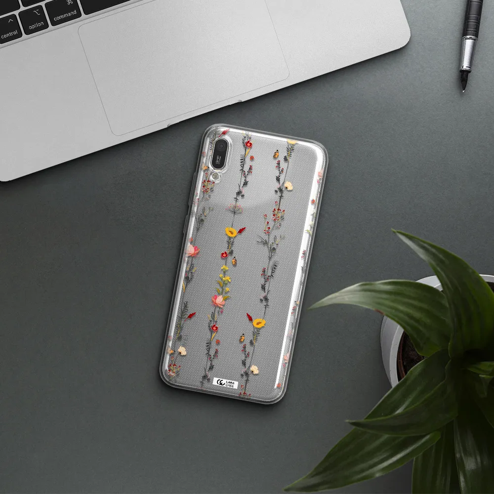 Parallel Flower Huawei Y6 Pro 2019 Clear TPU Case