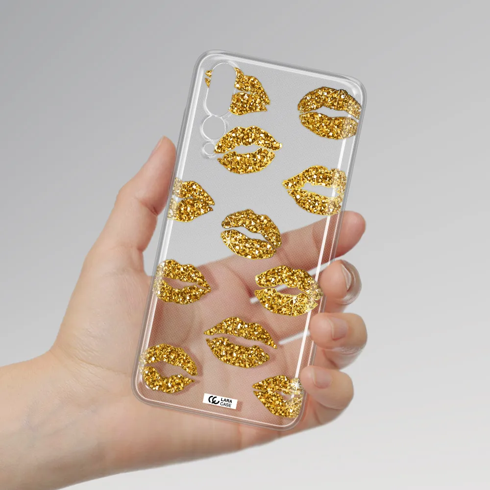 Glitter Lips Huawei P20 Pro Clear TPU Case