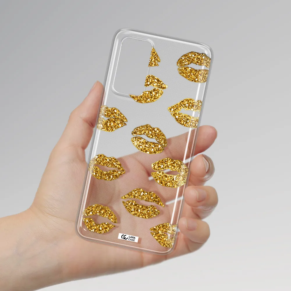Glitter Lips Xiaomi Note 11 Pro Clear TPU Case