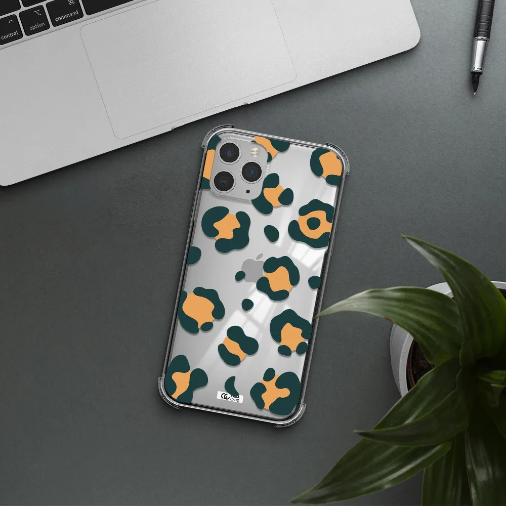 Toon Leopard Apple iPhone 11 pro Clear PC Case
