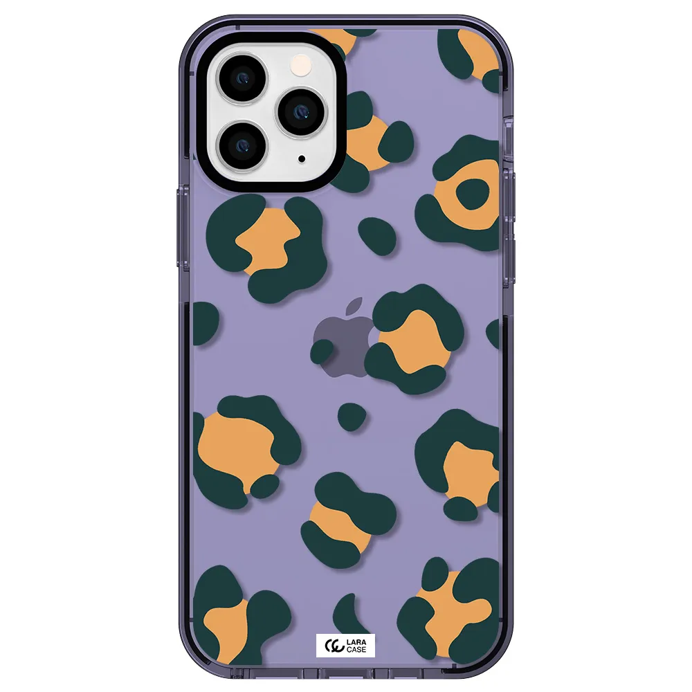 Toon Leopard Apple iPhone 11 pro max impact Lilac Case
