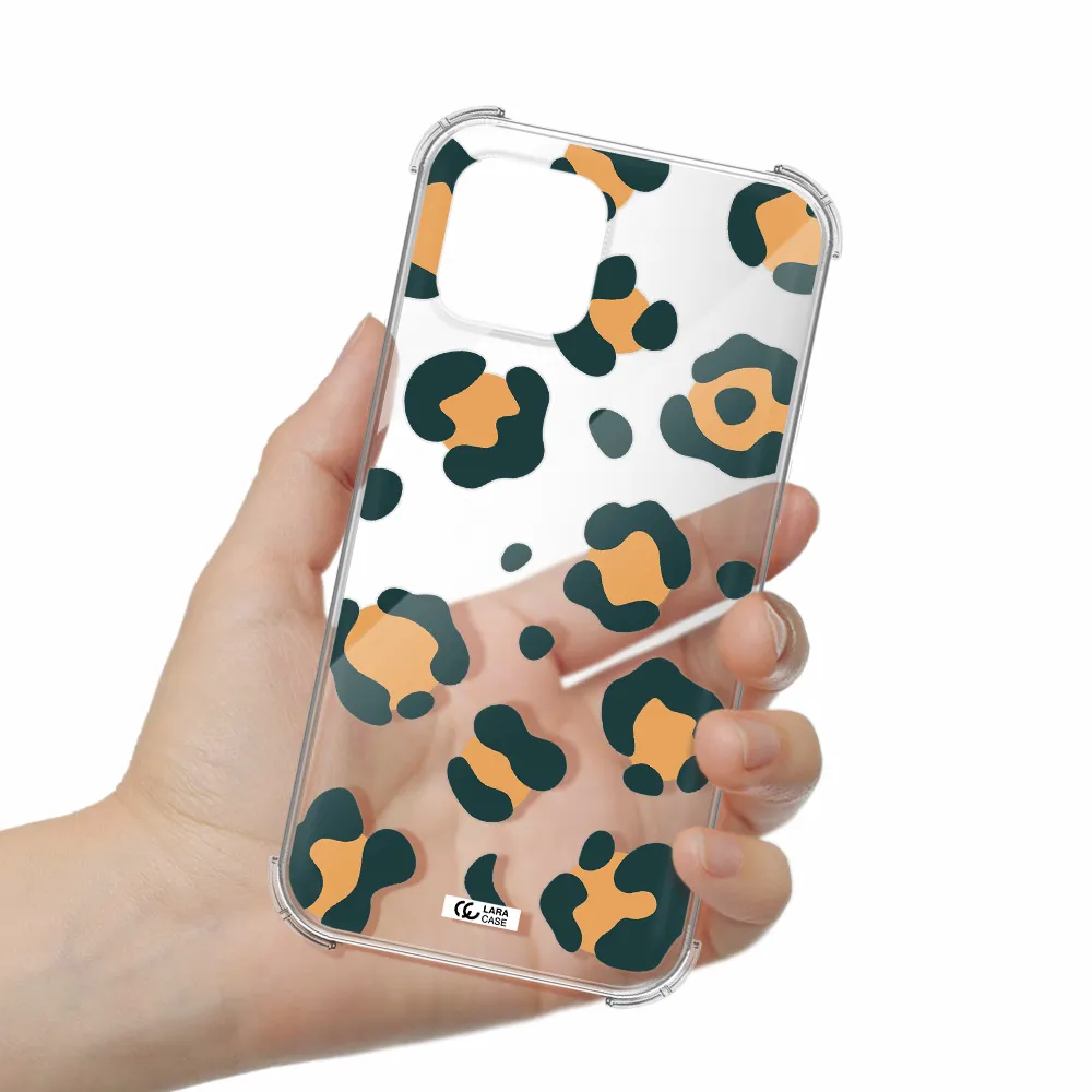 Toon Leopard Apple iPhone 12 Clear PC Case