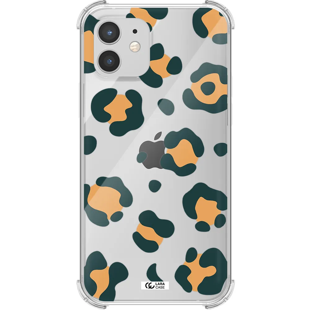 Toon Leopard Apple iPhone 12 mini Clear PC Case
