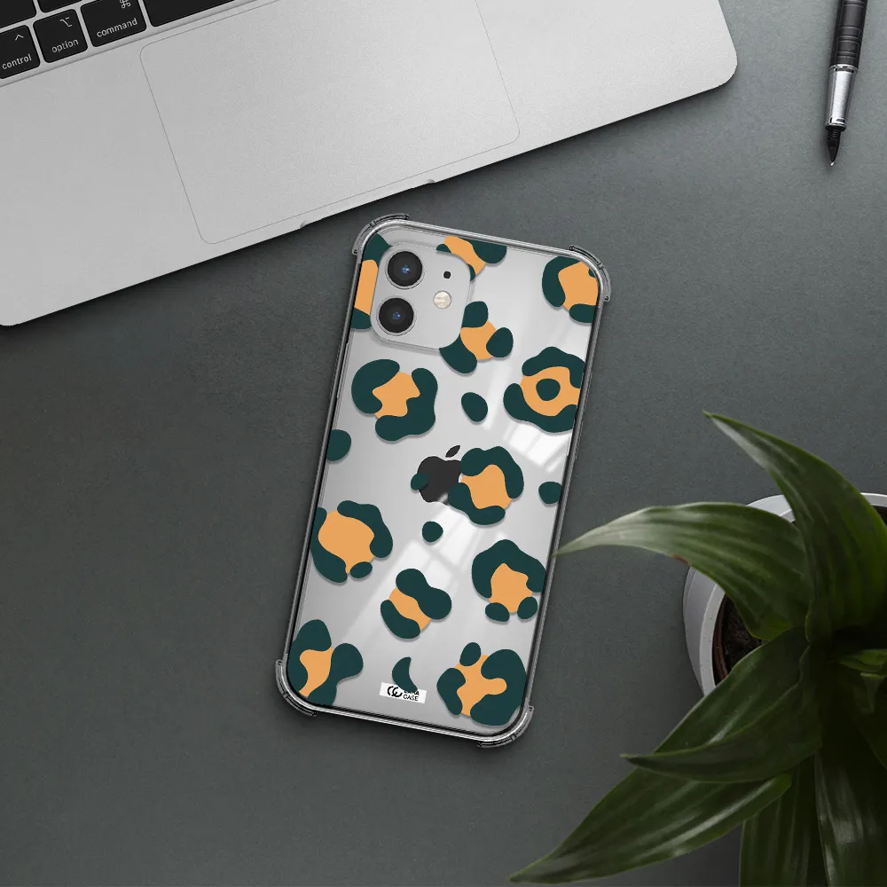 Toon Leopard Apple iPhone 12 mini Clear PC Case