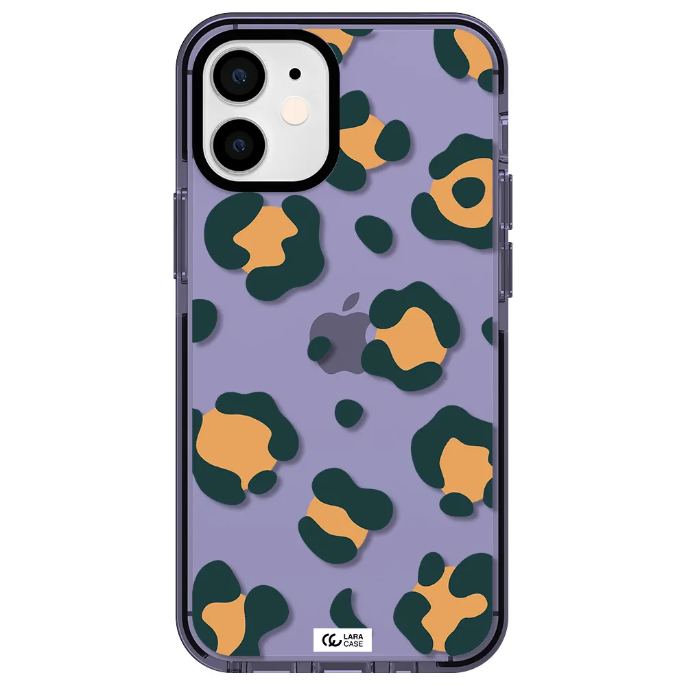 Toon Leopard Apple iPhone 12 mini impact Lilac Case