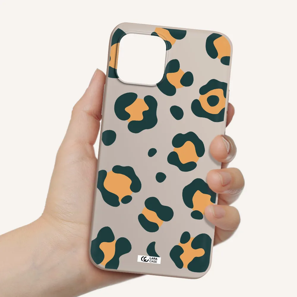 Toon Leopard Apple iPhone 12 mini Silicone Stone Case