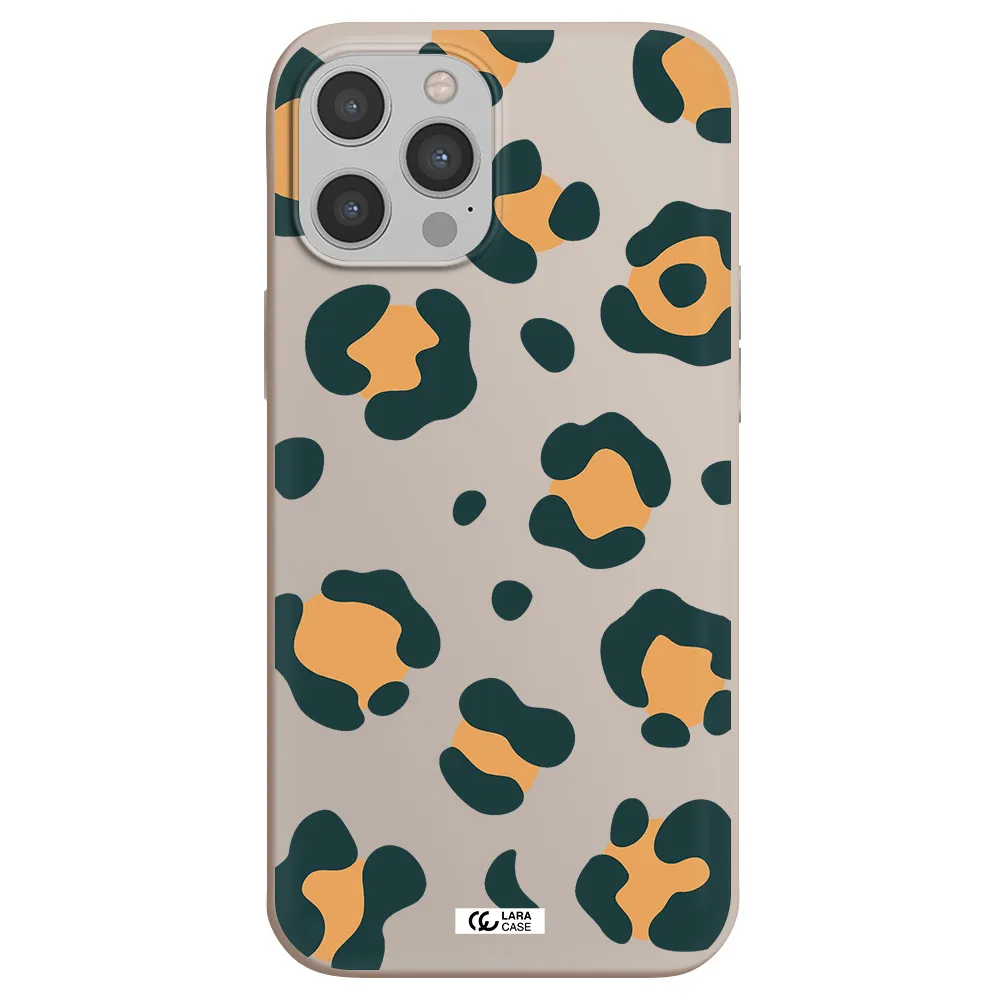 Toon Leopard Apple iPhone 12 pro Silicone Stone Case