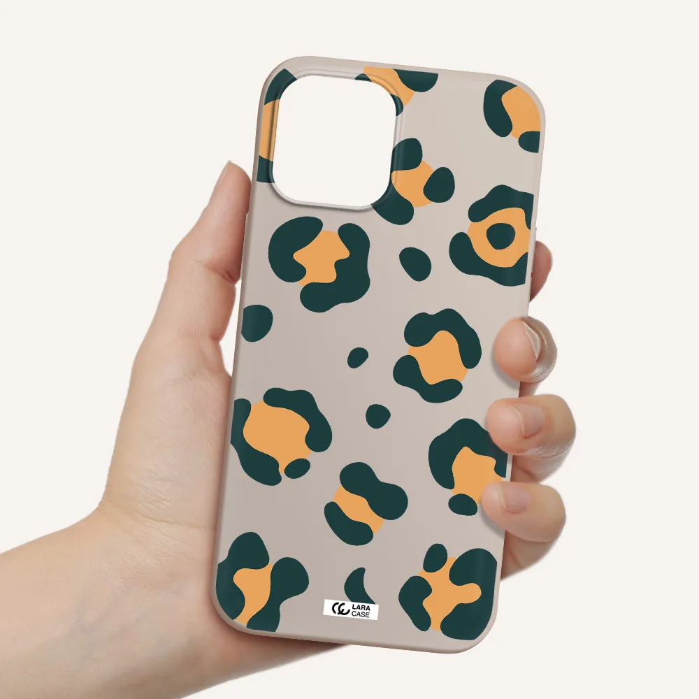 Toon Leopard Apple iPhone 12 pro Silicone Stone Case