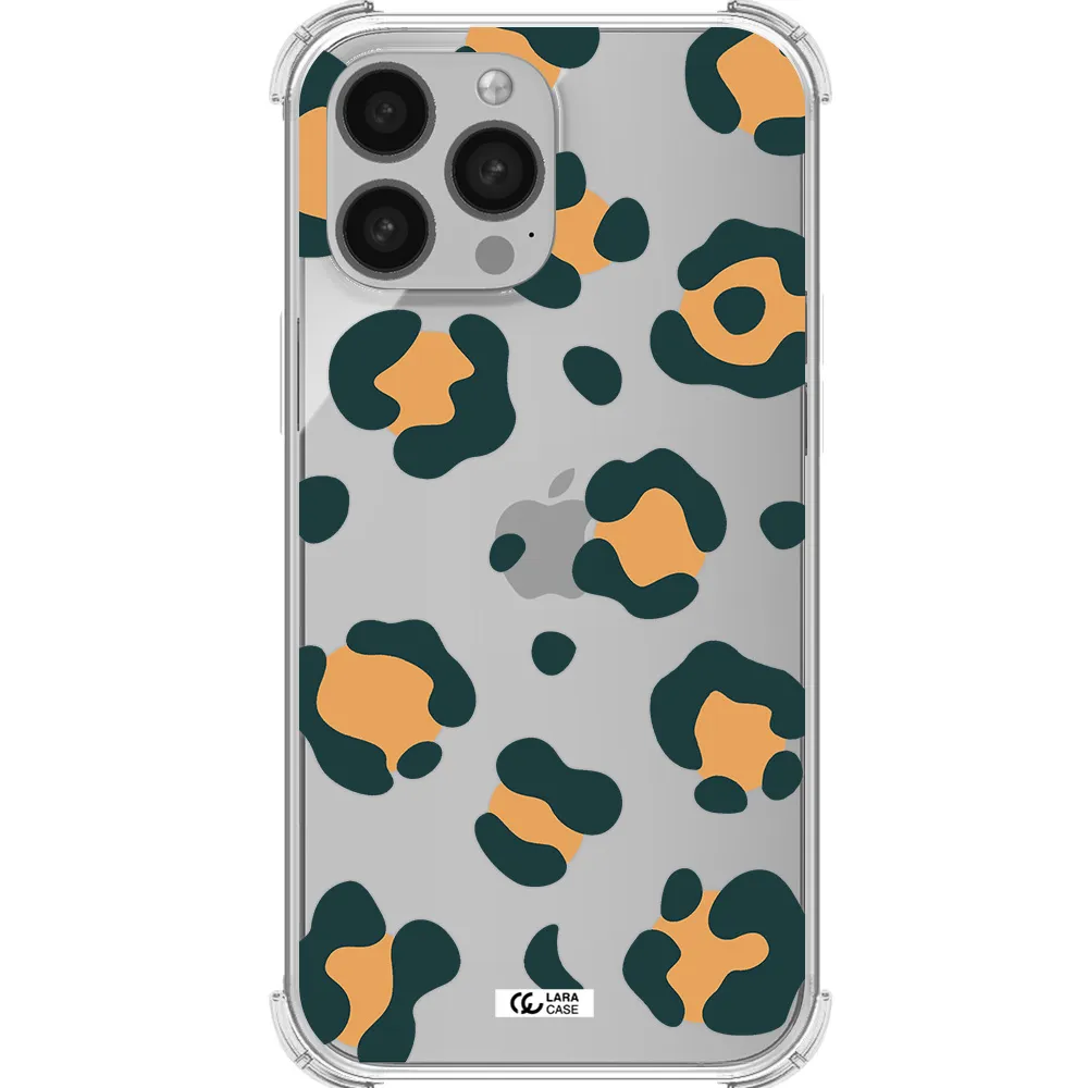 Toon Leopard Apple iPhone 13 Pro Clear PC Case