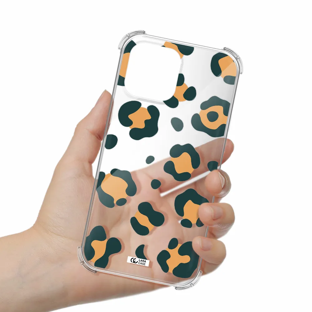 Toon Leopard Apple iPhone 13 Pro Max Clear PC Case