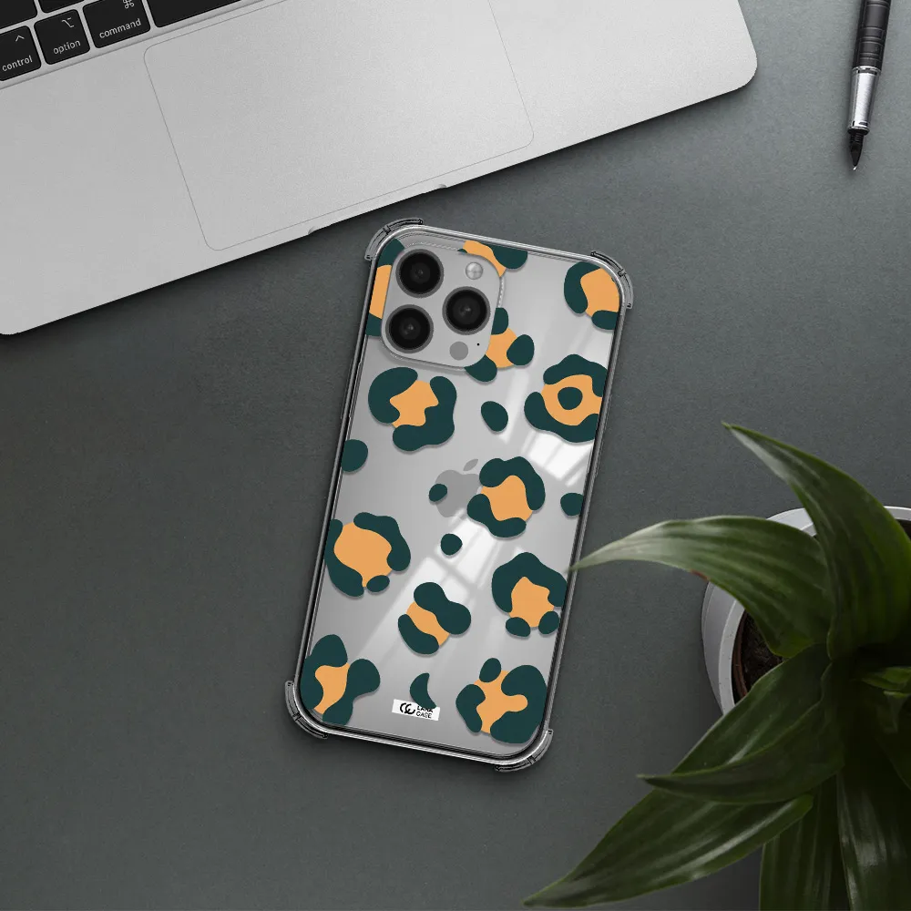 Toon Leopard Apple iPhone 13 Pro Max Clear PC Case