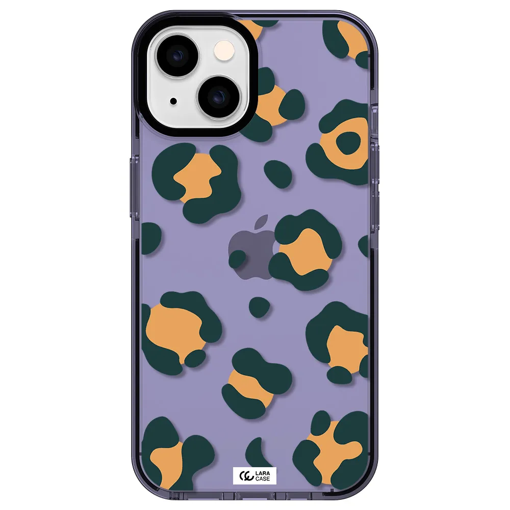 Toon Leopard Apple iPhone 14 impact Lilac Case