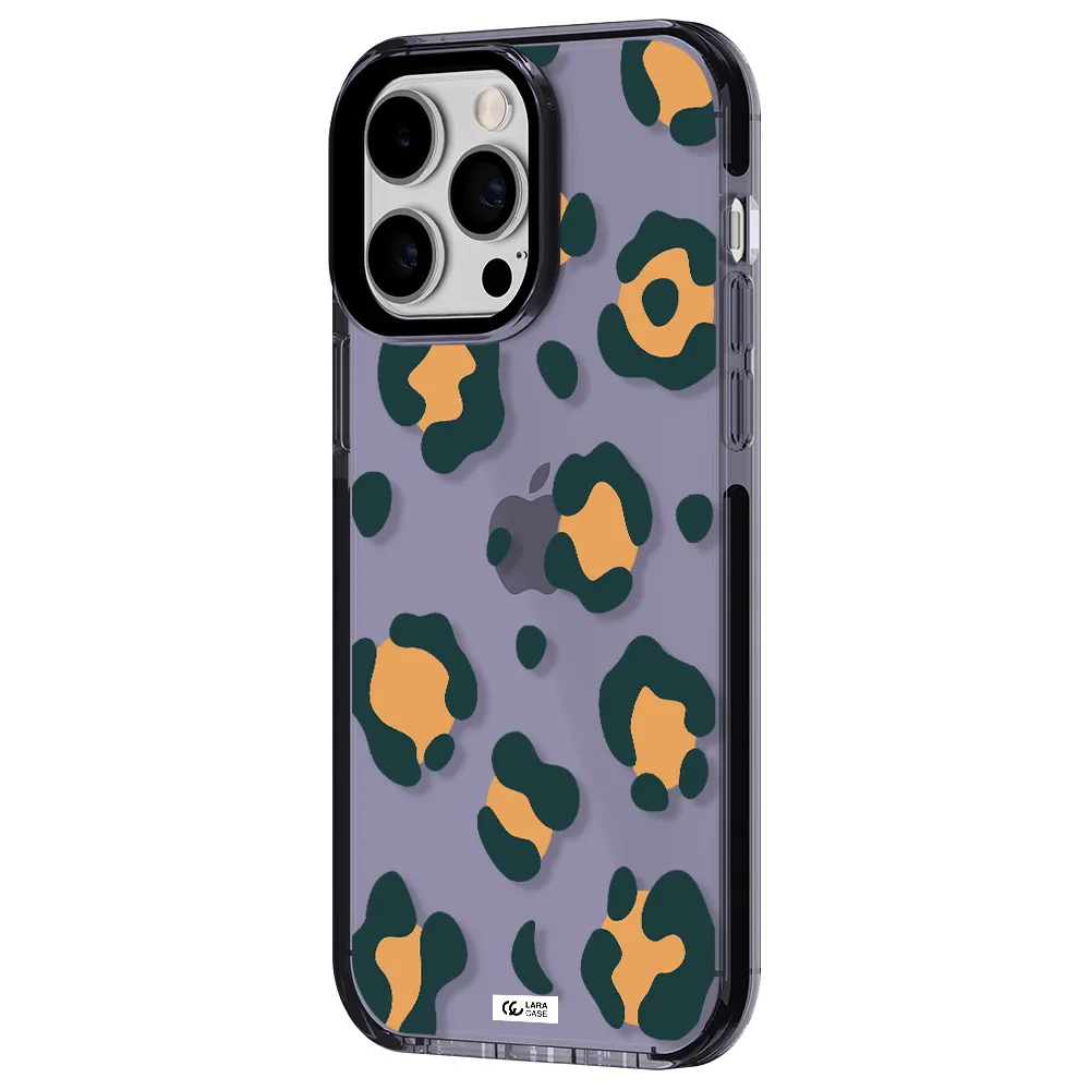 Toon Leopard Apple iPhone 15 Pro Max impact Lilac Case