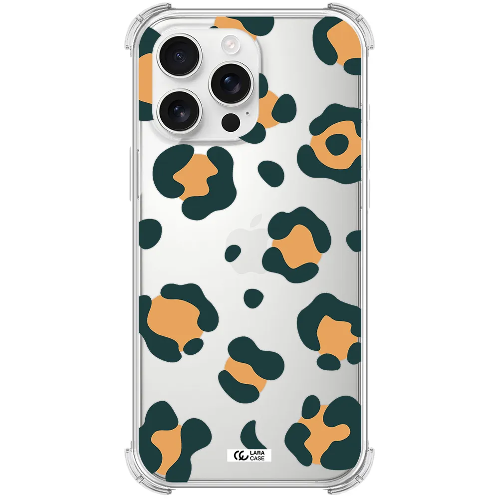 Toon Leopard Apple Iphone 16 Pro Max Clear Pc Case
