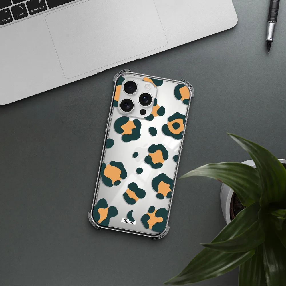 Toon Leopard Apple Iphone 16 Pro Max Clear Pc Case
