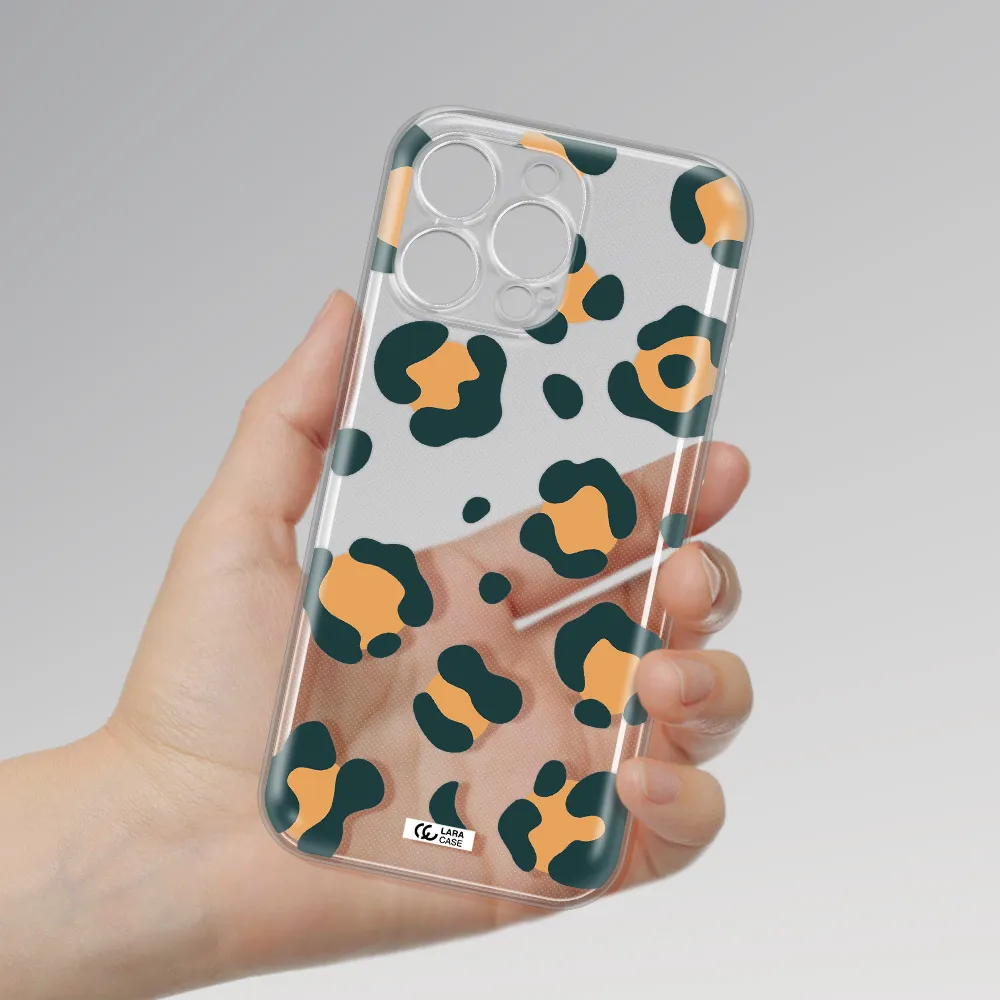 Toon Leopard Apple Iphone 16 Pro Max Clear Tpu Case