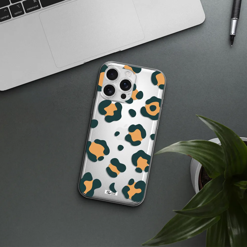 Toon Leopard Apple Iphone 16 Pro Max Clear Tpu Case