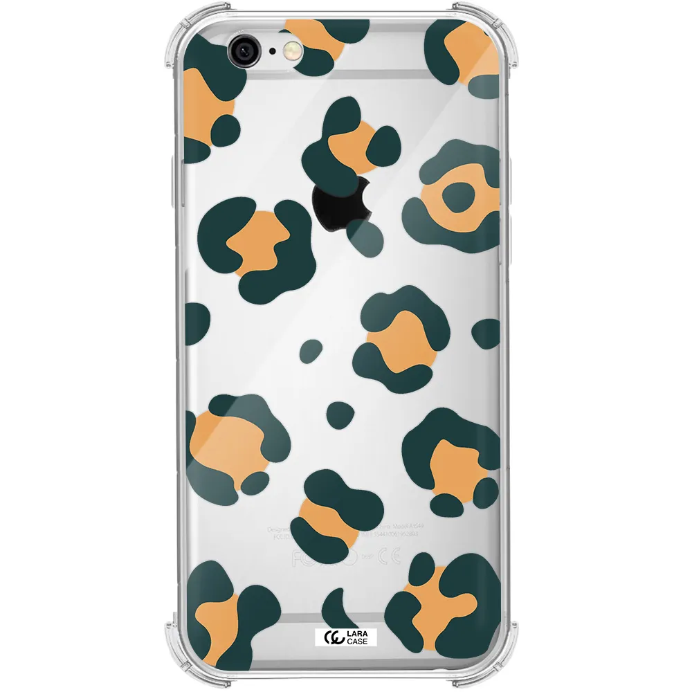 Toon Leopard Apple iPhone 6 Clear PC Case