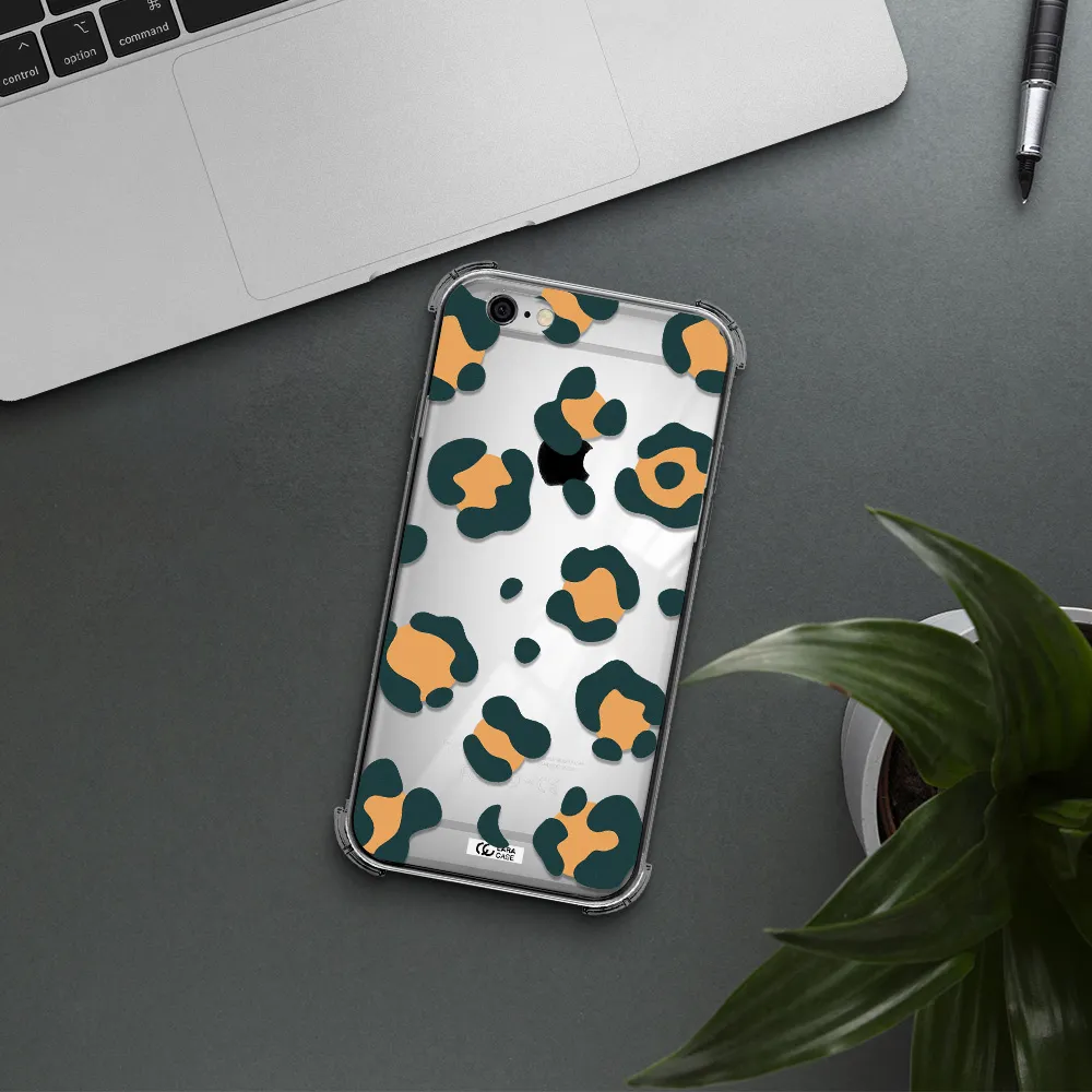 Toon Leopard Apple iPhone 6 Clear PC Case