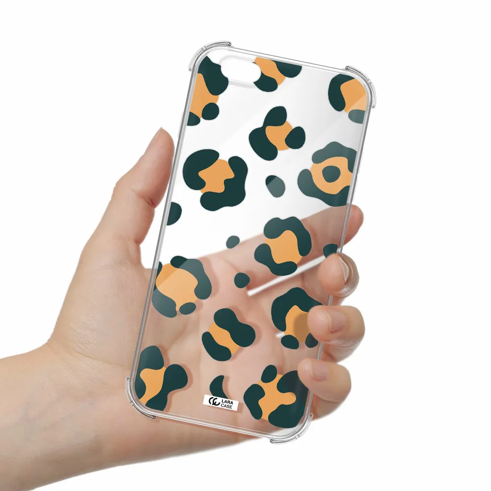 Toon Leopard Apple iPhone 6 plus Clear PC Case