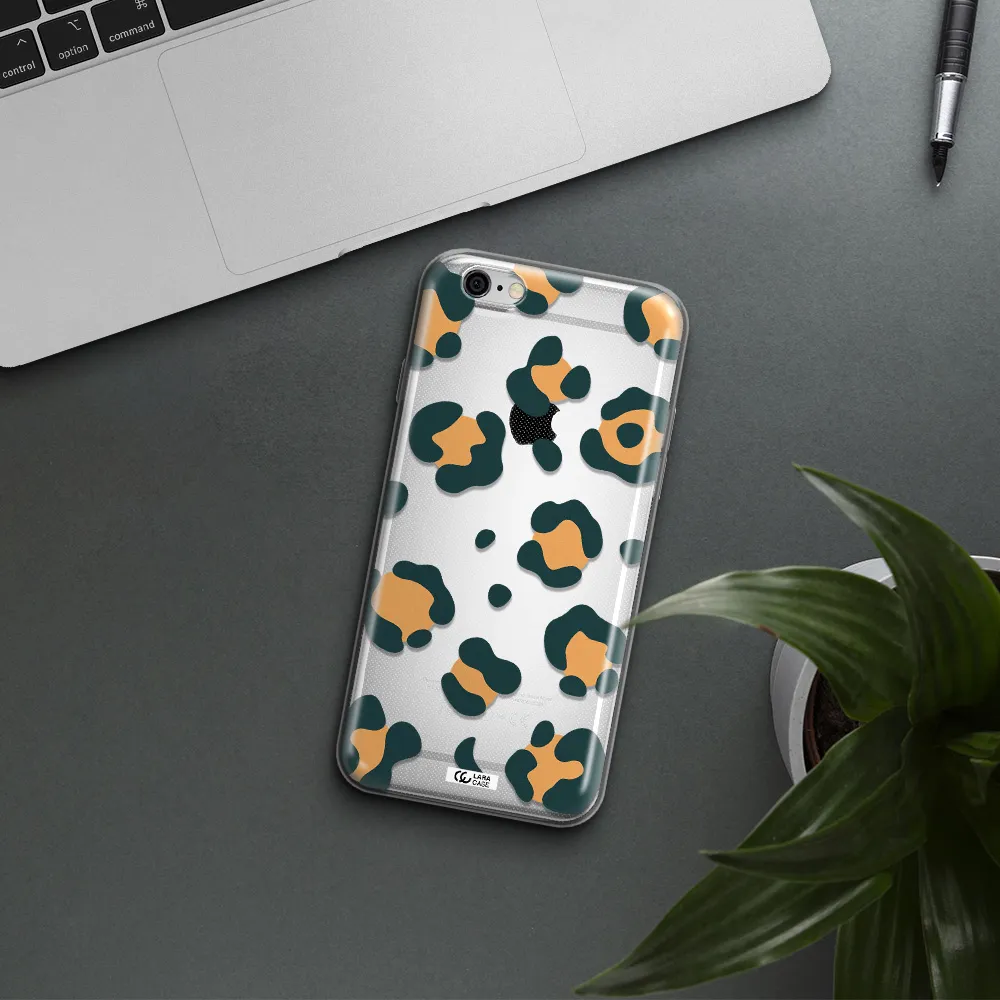 Toon Leopard Apple iPhone 6 plus Clear TPU Case