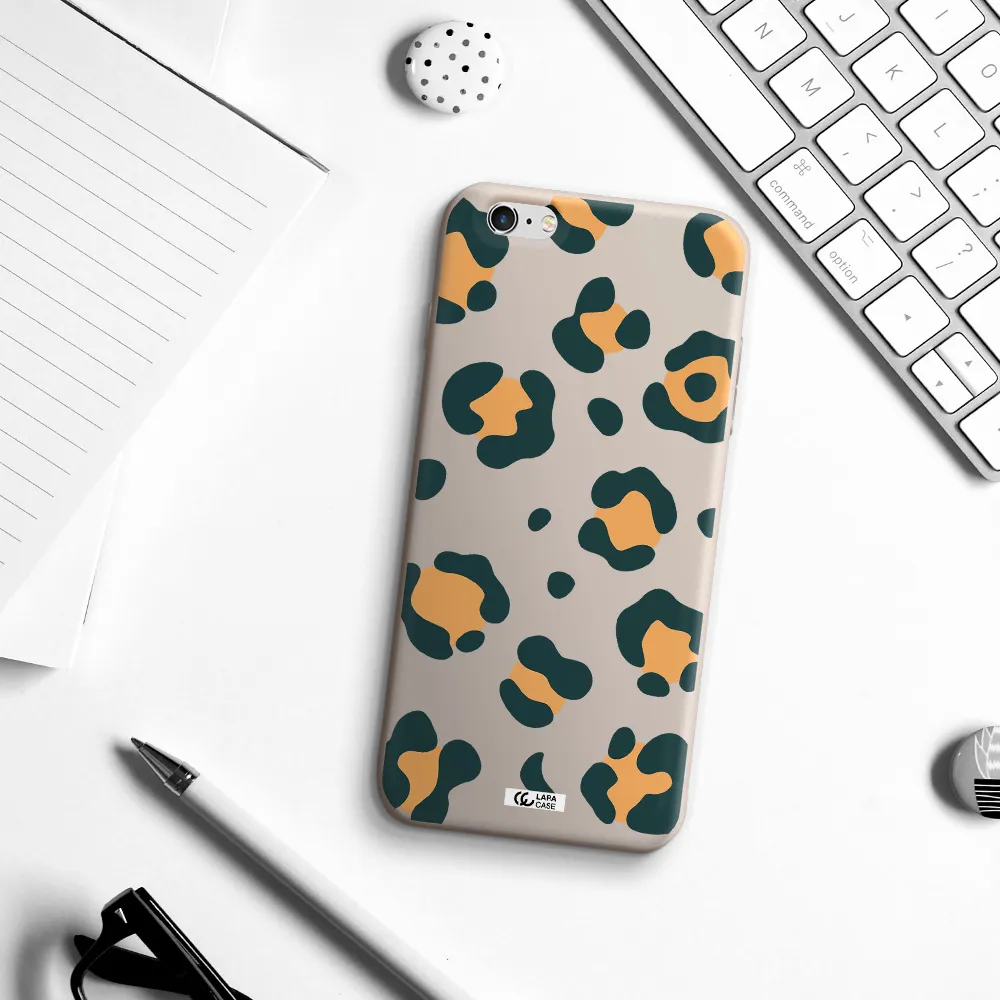 Toon Leopard Apple iPhone 6 plus Silicone Stone Case