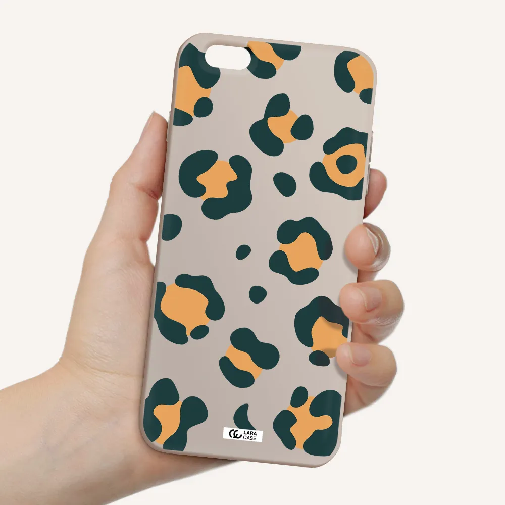 Toon Leopard Apple iPhone 6 s plus Silicone Stone Case