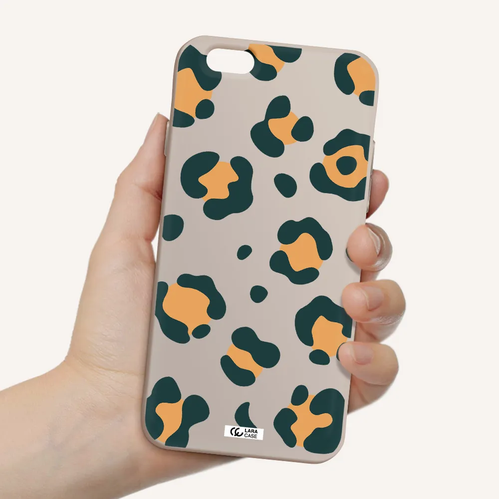 Toon Leopard Apple iPhone 6 Silicone Stone Case