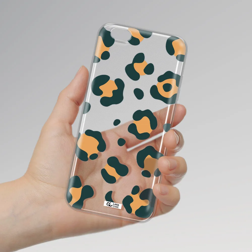 Toon Leopard Apple iPhone 6S Clear TPU Case