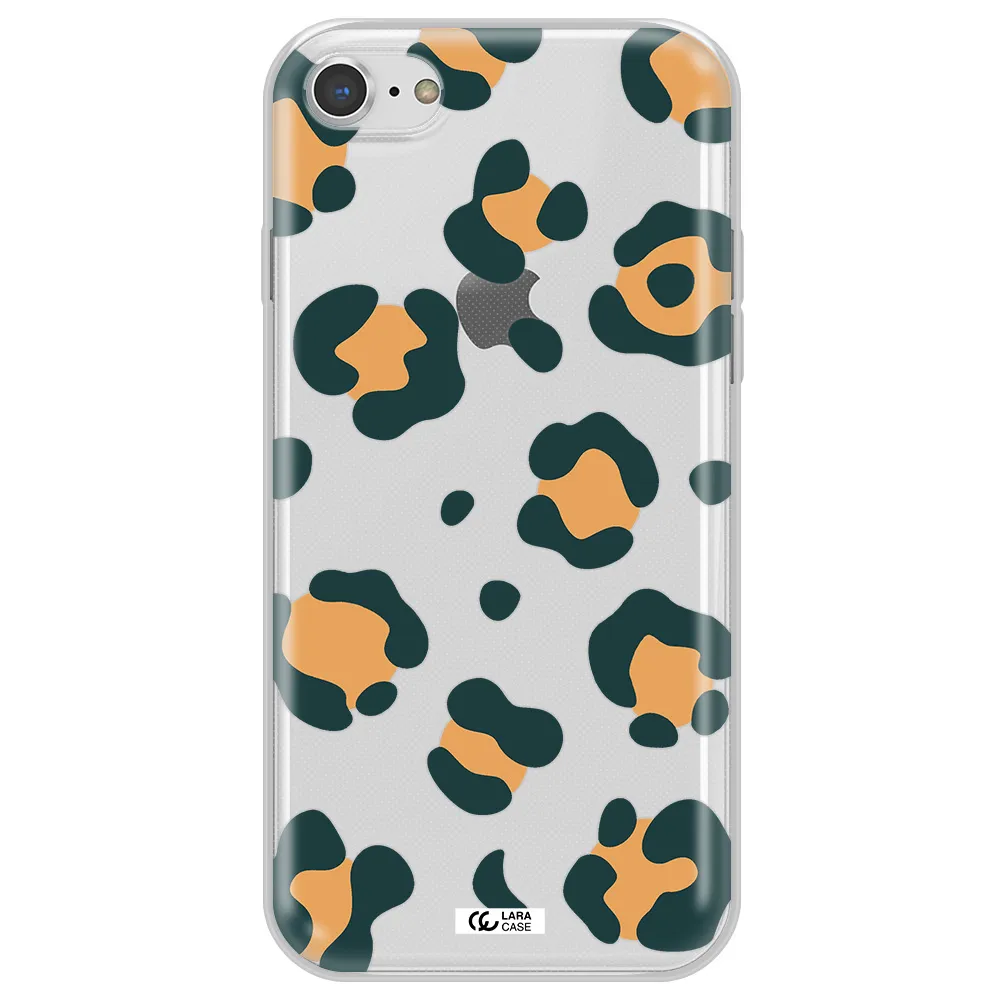 Toon Leopard Apple iPhone 7 Clear TPU Case