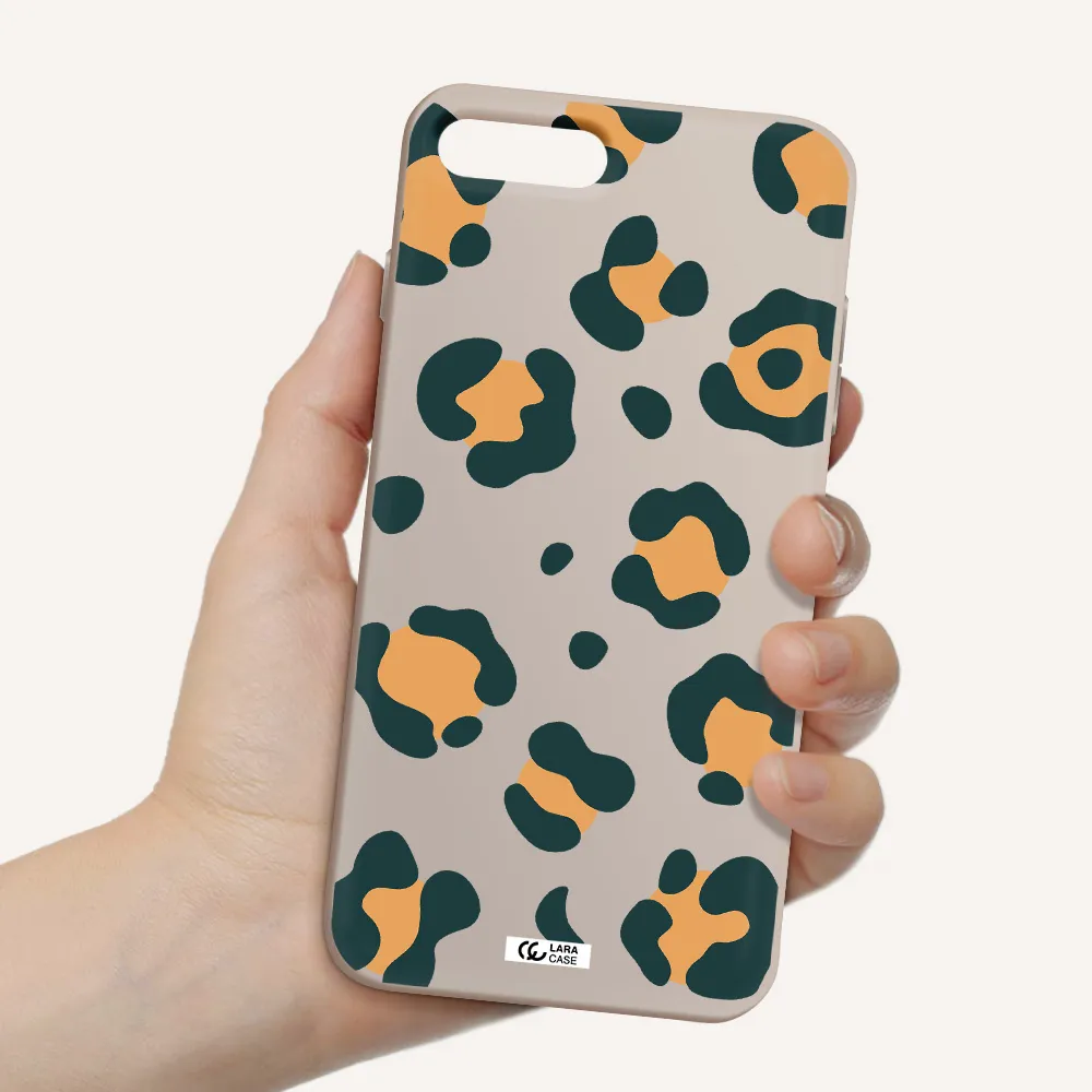 Toon Leopard Apple iPhone 7 plus Silicone Stone Case