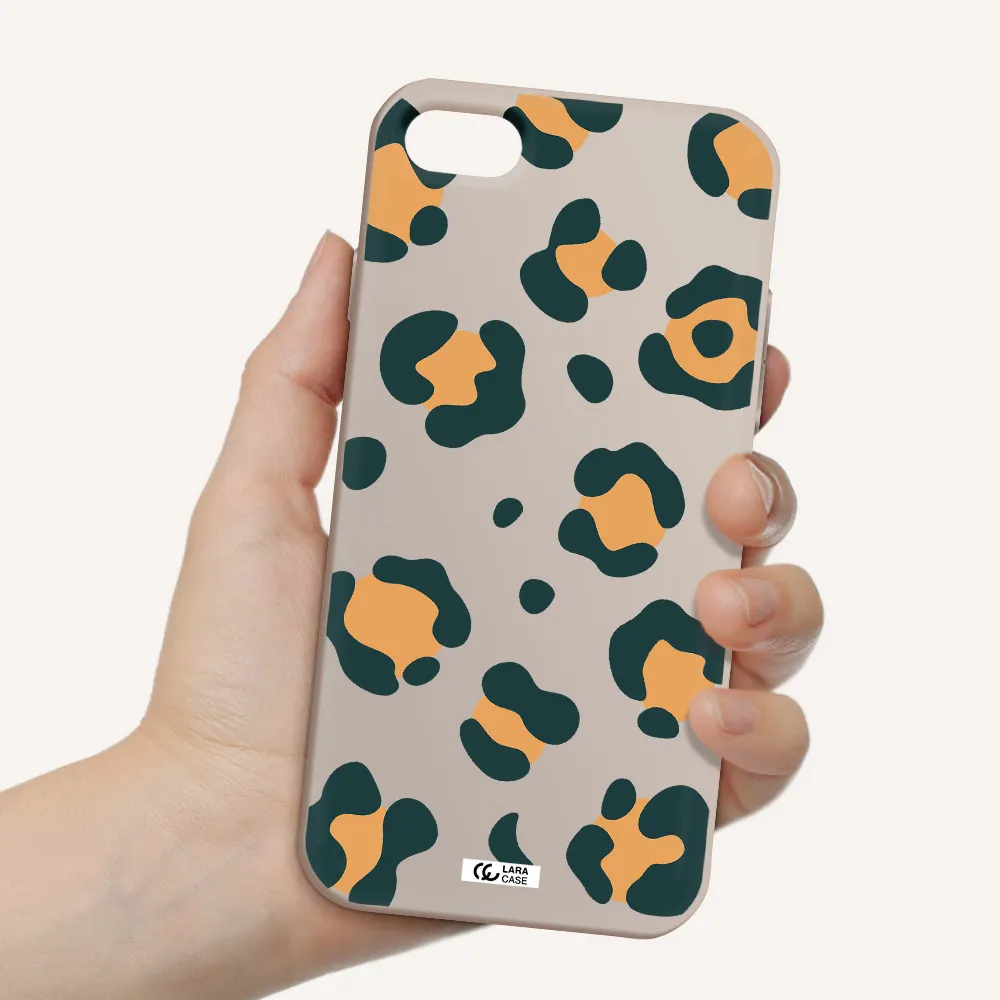 Toon Leopard Apple iPhone 7 Silicone Stone Case