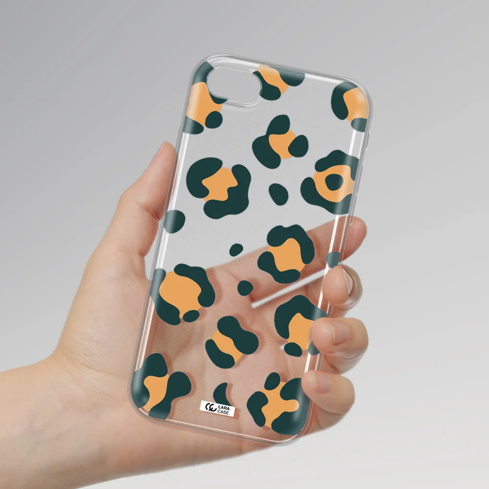 Toon Leopard Apple Iphone Se 2020 Clear Tpu Case