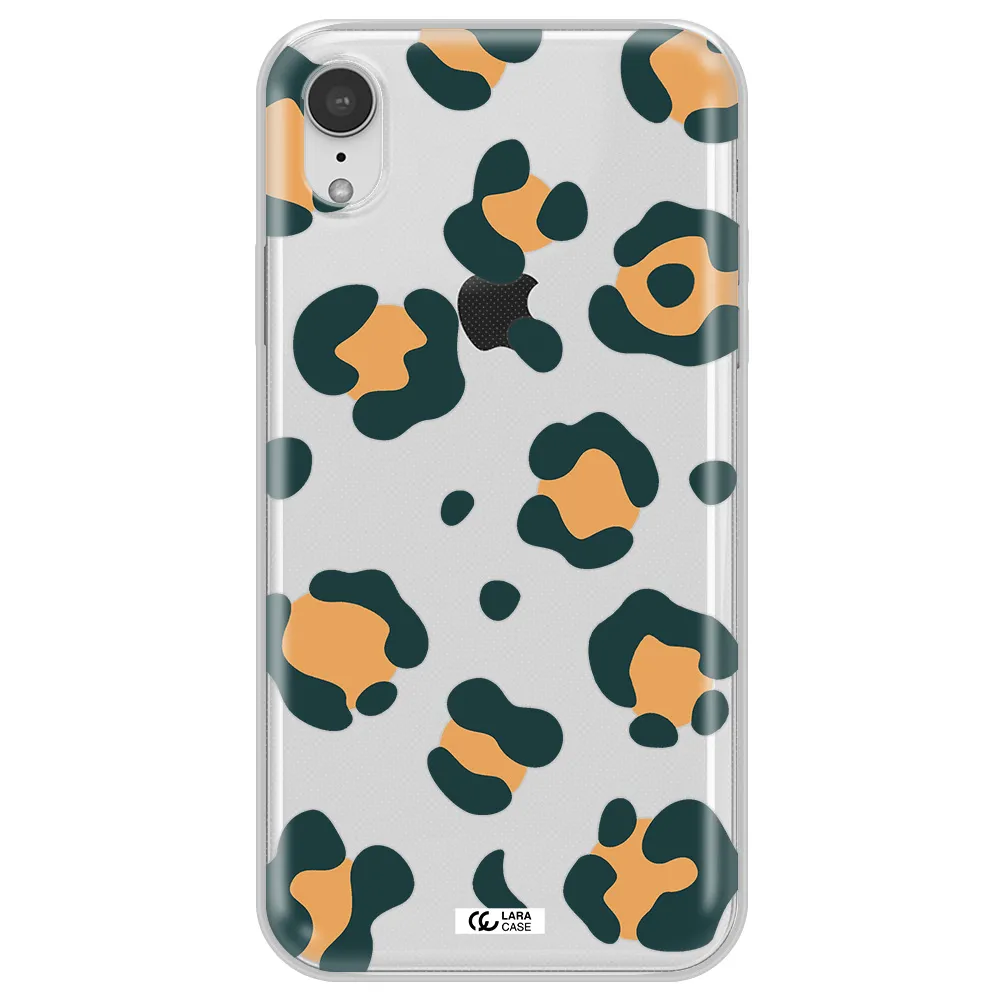 Toon Leopard Apple iPhone XR Clear TPU Case