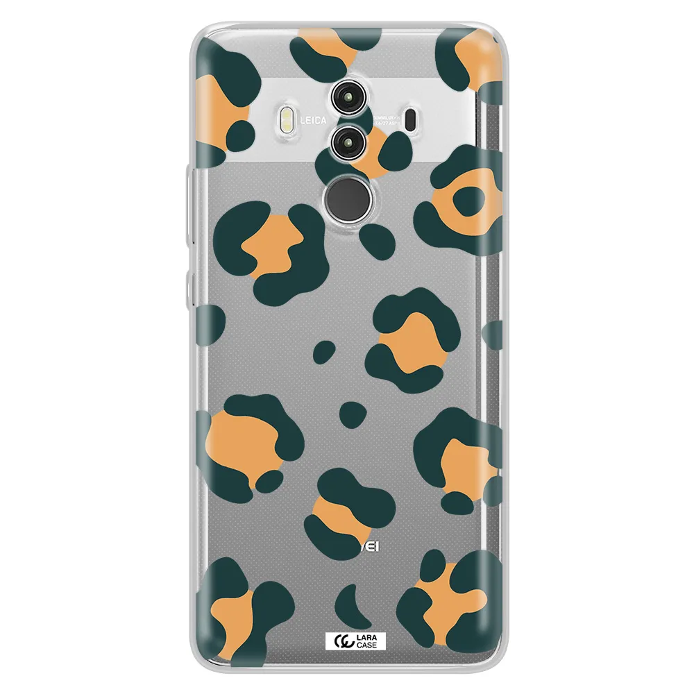 Toon Leopard Huawei Mate 10 Clear TPU Case