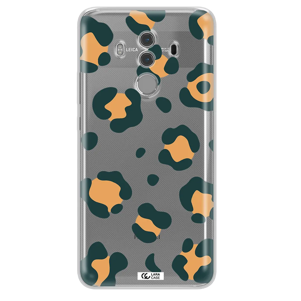 Toon Leopard Huawei Mate 10 Pro Clear TPU Case