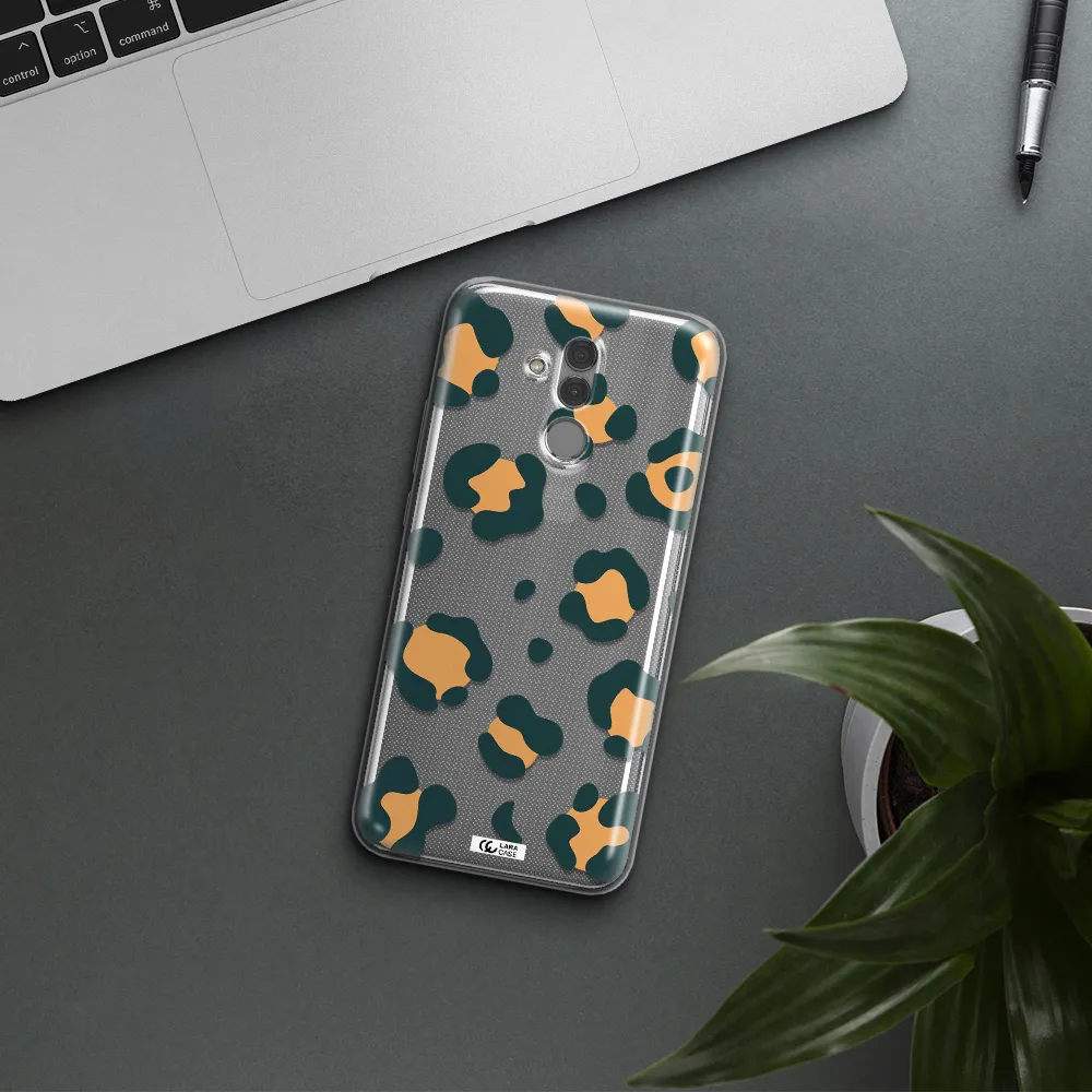 Toon Leopard Huawei Mate 20 Lite Clear TPU Case