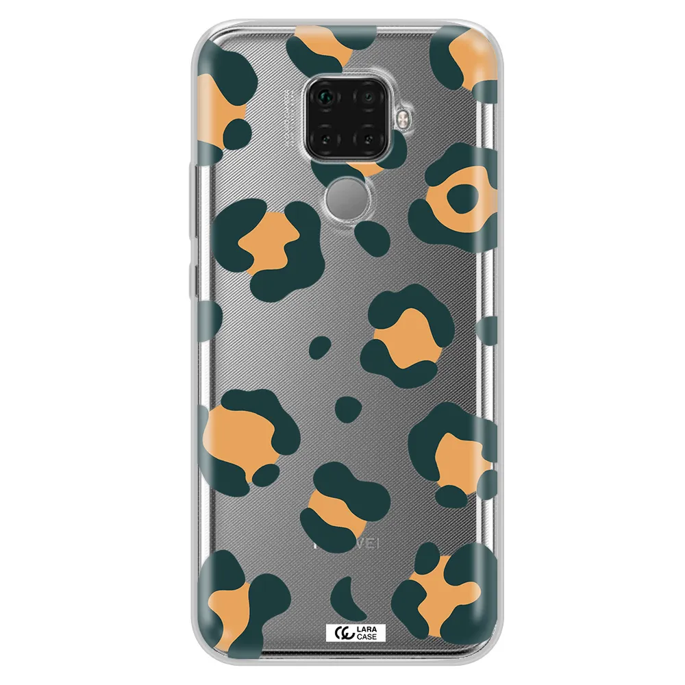 Toon Leopard Huawei Mate 30 Lite Clear TPU Case
