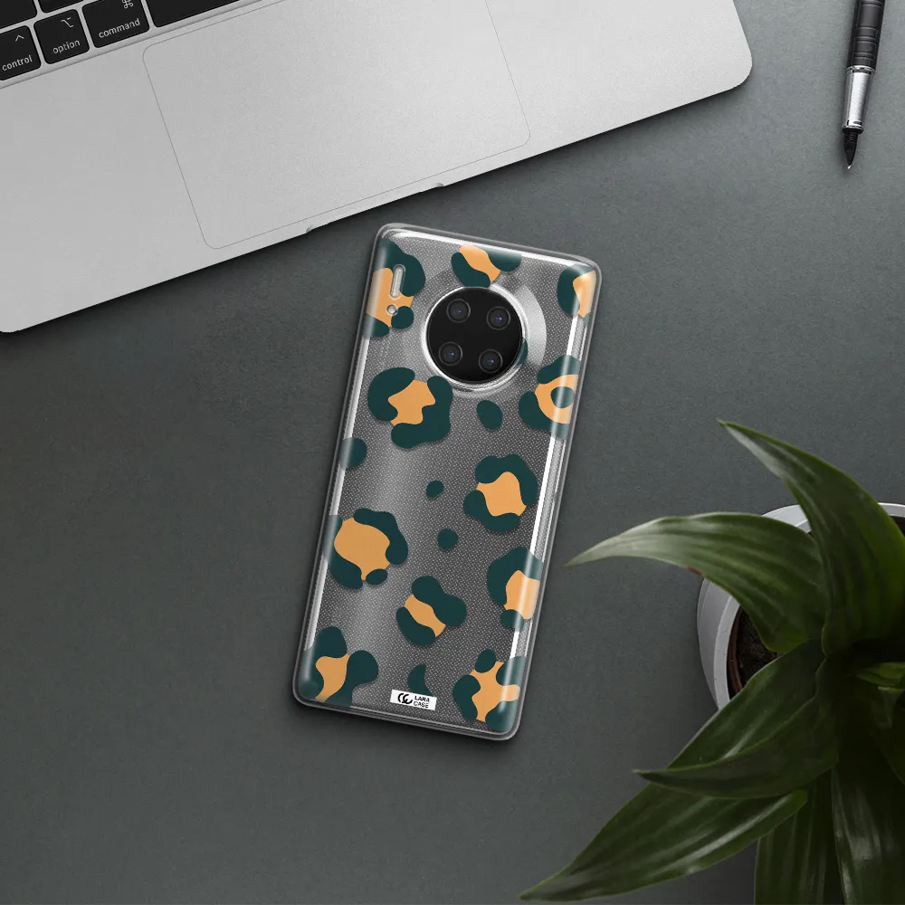 Toon Leopard Huawei Mate 30 Pro Clear TPU Case