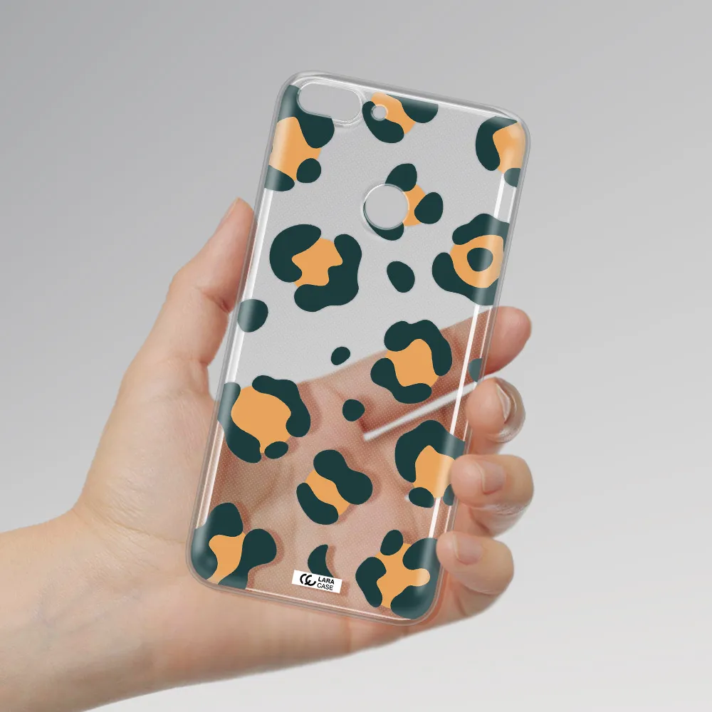 Toon Leopard Huawei P Smart 2017 Clear TPU Case