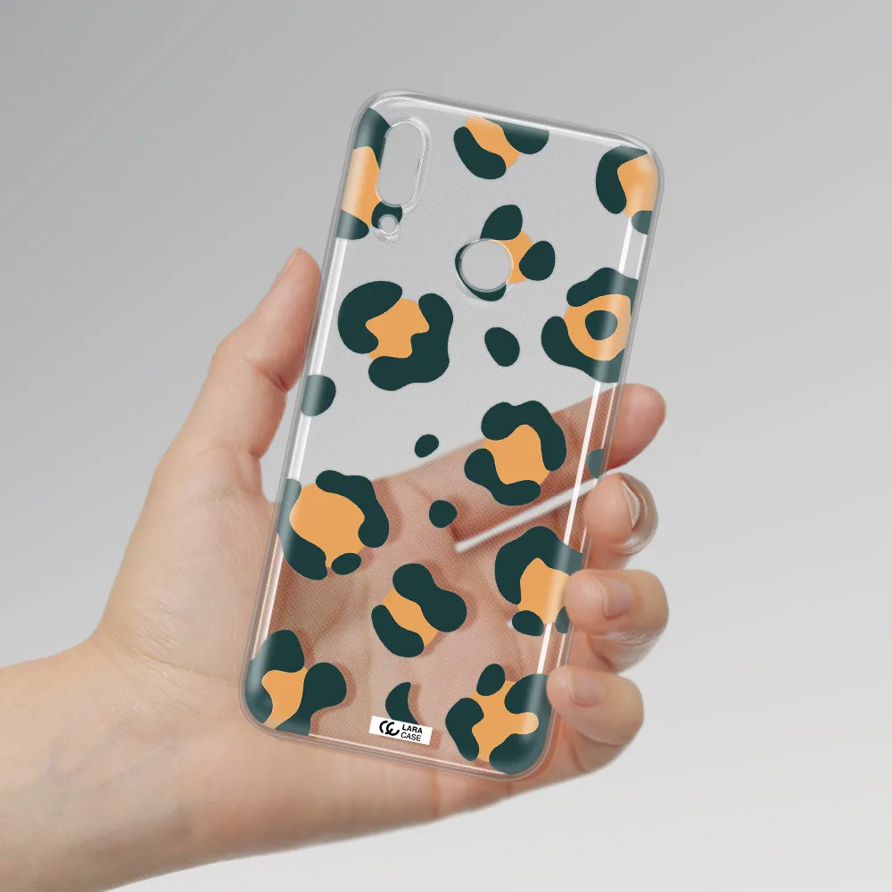 Toon Leopard Huawei P Smart 2019 Clear TPU Case