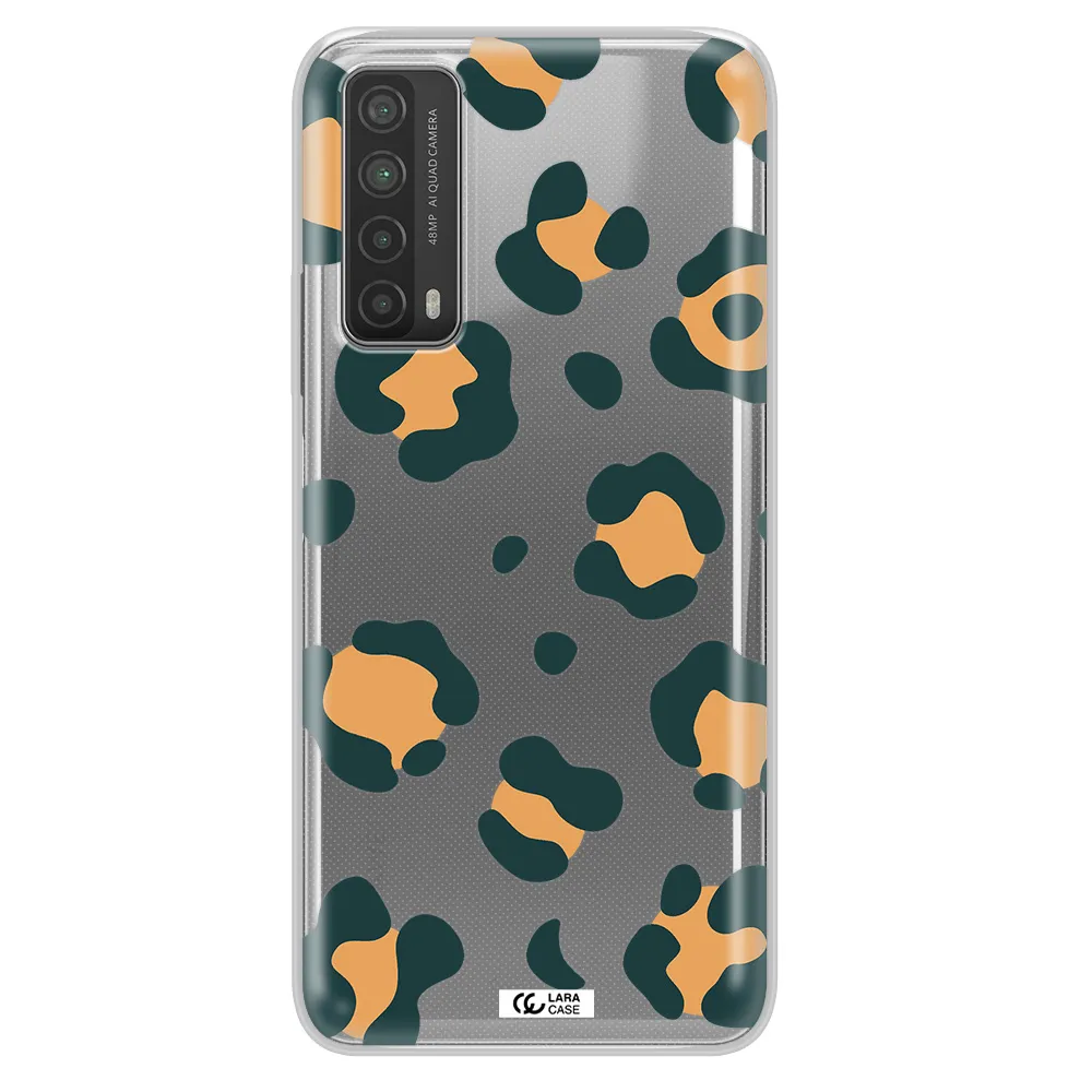 Toon Leopard Huawei P Smart 2021 Clear TPU Case